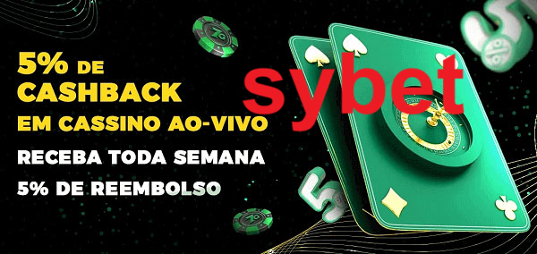 Promoções do cassino ao Vivo sybet